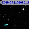 COSMOS J100030.13+013438.2