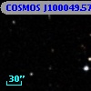 COSMOS J100049.57+013435.0