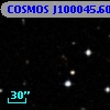 COSMOS J100045.60+013436.6