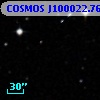 COSMOS J100022.76+013437.4