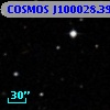 COSMOS J100028.39+013436.1