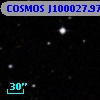 COSMOS J100027.97+013435.7