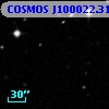 COSMOS J100022.31+013435.5