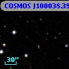 COSMOS J100038.39+013434.9