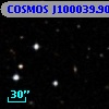 COSMOS J100039.90+013427.0