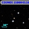 COSMOS J100043.56+013431.5