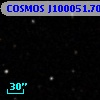 COSMOS J100051.70+013429.2