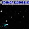 COSMOS J100036.40+013421.0