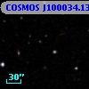 COSMOS J100034.13+013420.1