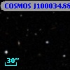 COSMOS J100034.88+013424.1