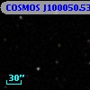 COSMOS J100050.53+013425.3