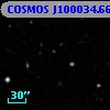 COSMOS J100034.66+013420.7