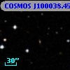 COSMOS J100038.45+013421.3