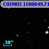 COSMOS J100049.71+013419.2