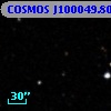 COSMOS J100049.80+013421.6