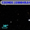 COSMOS J100049.84+013420.5