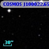 COSMOS J100022.65+013420.5