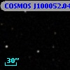 COSMOS J100052.04+013420.3