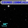 COSMOS J100024.14+013419.2