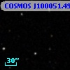 COSMOS J100051.49+013426.7