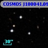 COSMOS J100041.08+013415.8