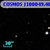 COSMOS J100049.40+013418.2