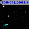 COSMOS J100037.44+013349.3