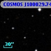 COSMOS J100029.74+013414.2