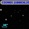 COSMOS J100036.39+013411.6