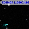COSMOS J100024.07+013410.8