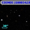 COSMOS J100034.58+013409.9