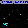 COSMOS J100035.57+013408.0