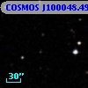 COSMOS J100048.49+013406.0
