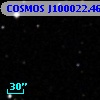 COSMOS J100022.46+013408.0