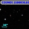 COSMOS J100036.01+013408.8