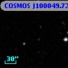COSMOS J100049.72+013404.8