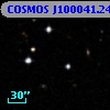 COSMOS J100041.24+013359.3