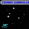 COSMOS J100041.58+013402.1