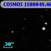 COSMOS J100048.46+013400.9