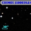 COSMOS J100038.64+013356.0
