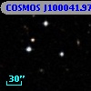 COSMOS J100041.97+013356.4