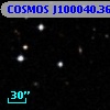 COSMOS J100040.36+013356.1