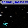 COSMOS J100038.53+013357.3