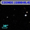 COSMOS J100048.45+013351.7