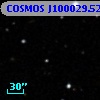 COSMOS J100029.52+013349.8