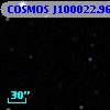 COSMOS J100022.96+013348.9