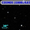 COSMOS J100029.87+013349.3