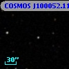 COSMOS J100052.11+013346.1