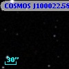 COSMOS J100022.58+013344.5