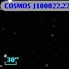 COSMOS J100022.22+013342.3